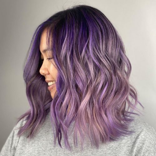 27 Dark Purple Hair Color Ideas for Women Trending in 2023