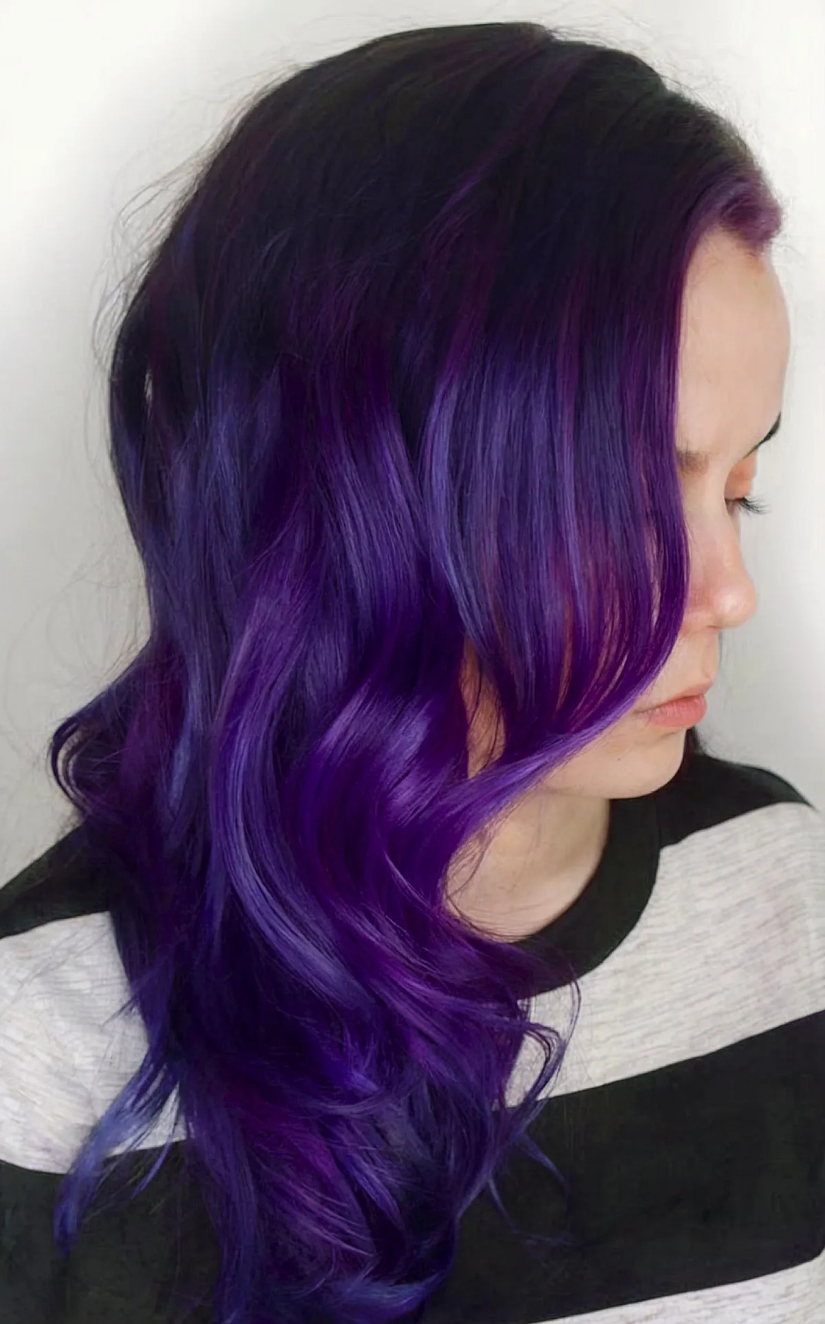 Dark Purple Ombre