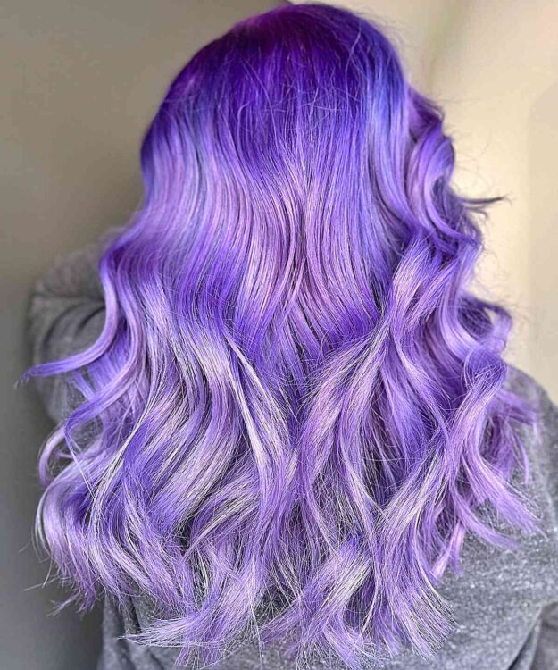 23 Stunning Ways To Get A Purple Balayage