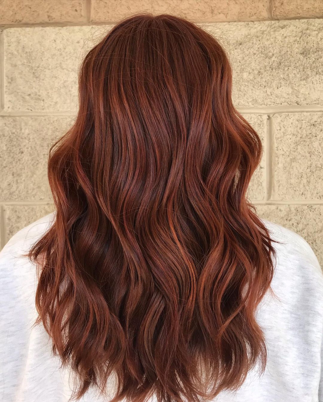 Flattering Dark Red Brown Hair Color