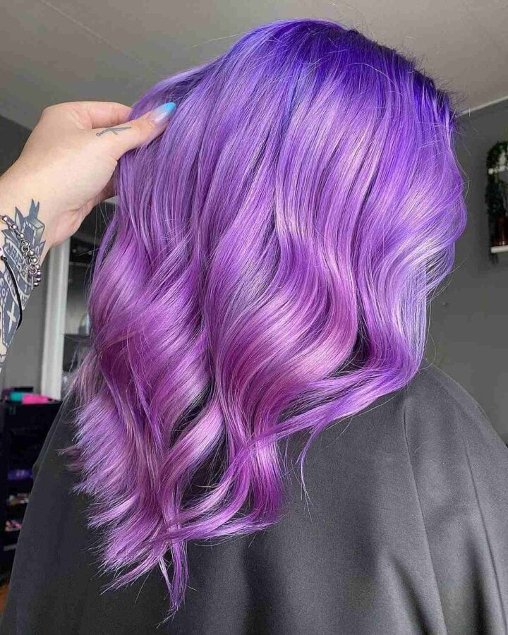 54 Incredible Purple Hair Color Ideas Trending Right Now