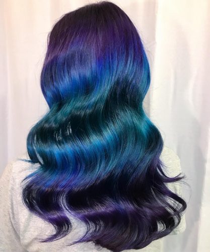 30 Incredible Ways to Get Galaxy Hair in 2024 (Photos)