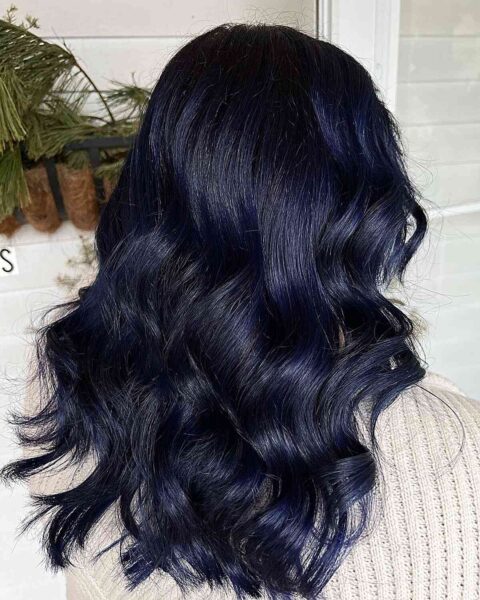 Dark Blue Hair - How to Get This Darker Hair Color in 2023