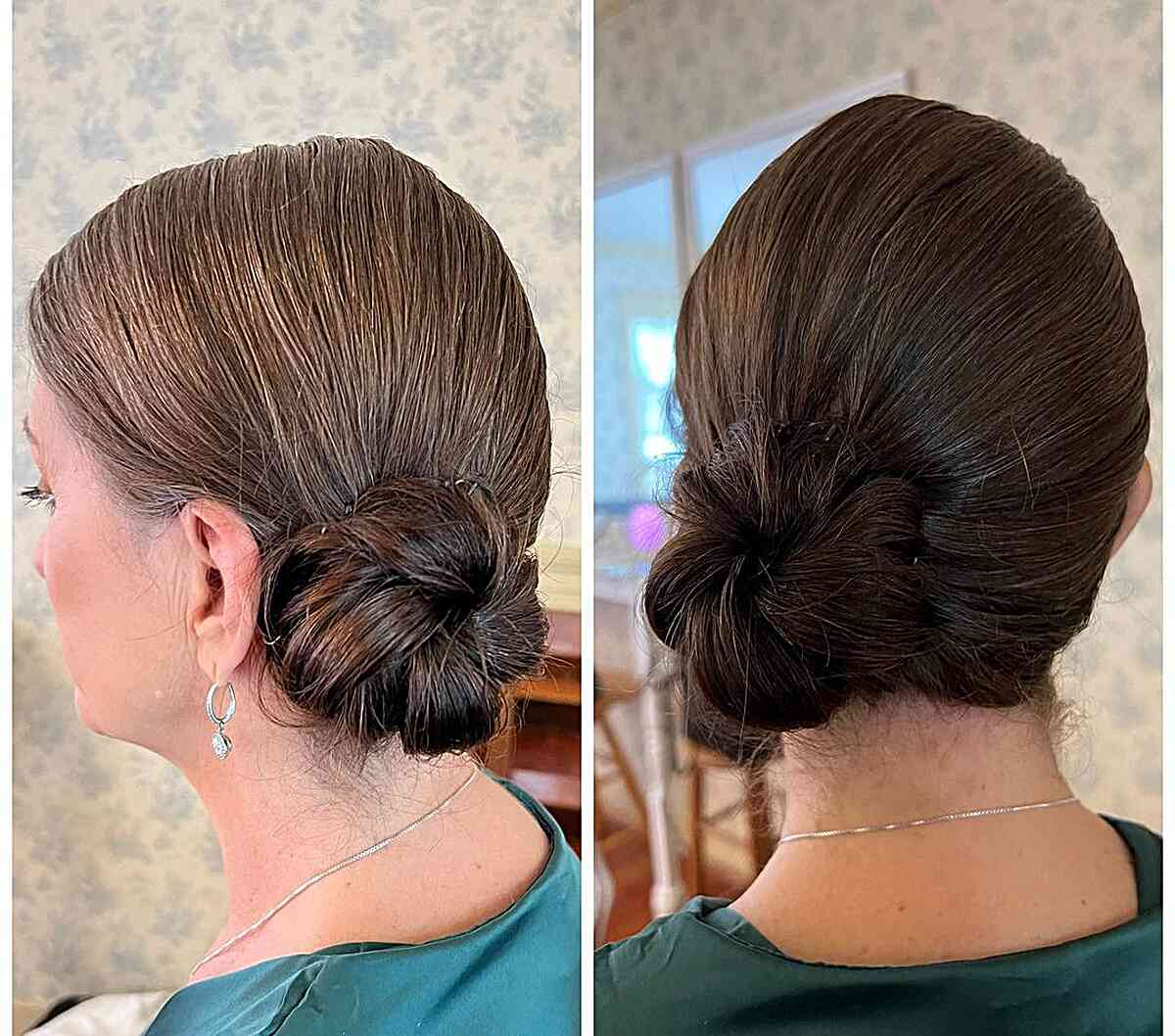 Different Hairstyle Side Bun