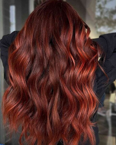 Red Balayage Hair Colors: 60 Hottest Examples for 2024