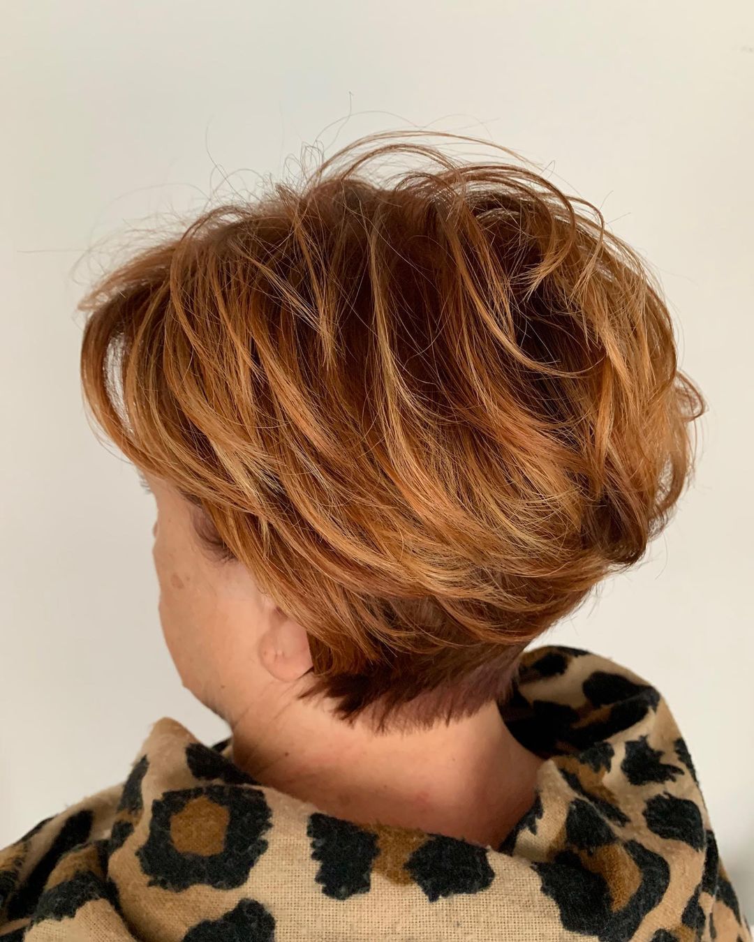 Dimensional Burnt Orange Hair Dye for 50 year old woman
