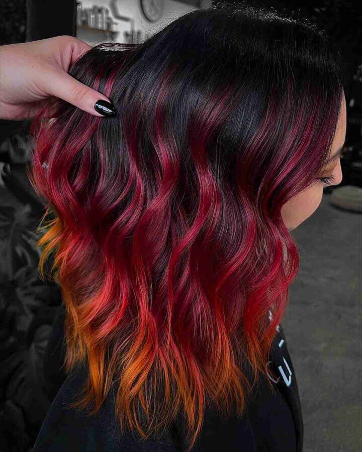 Red Balayage Hair Colors 44 Hottest Examples For 2023 6736