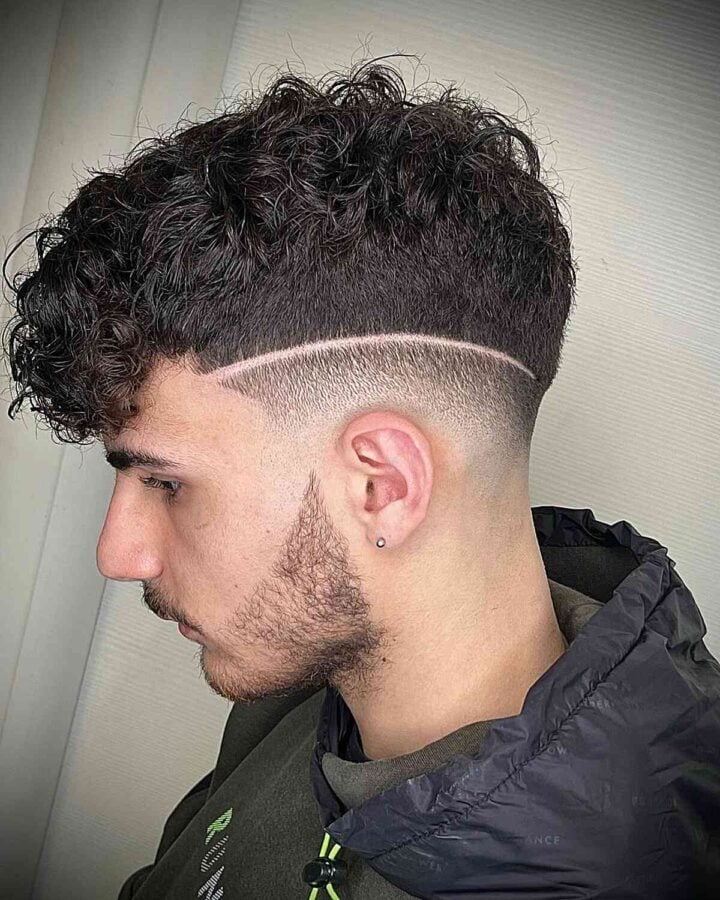 28 Curly Hair Fade Haircuts for Sexy Guys in 2023