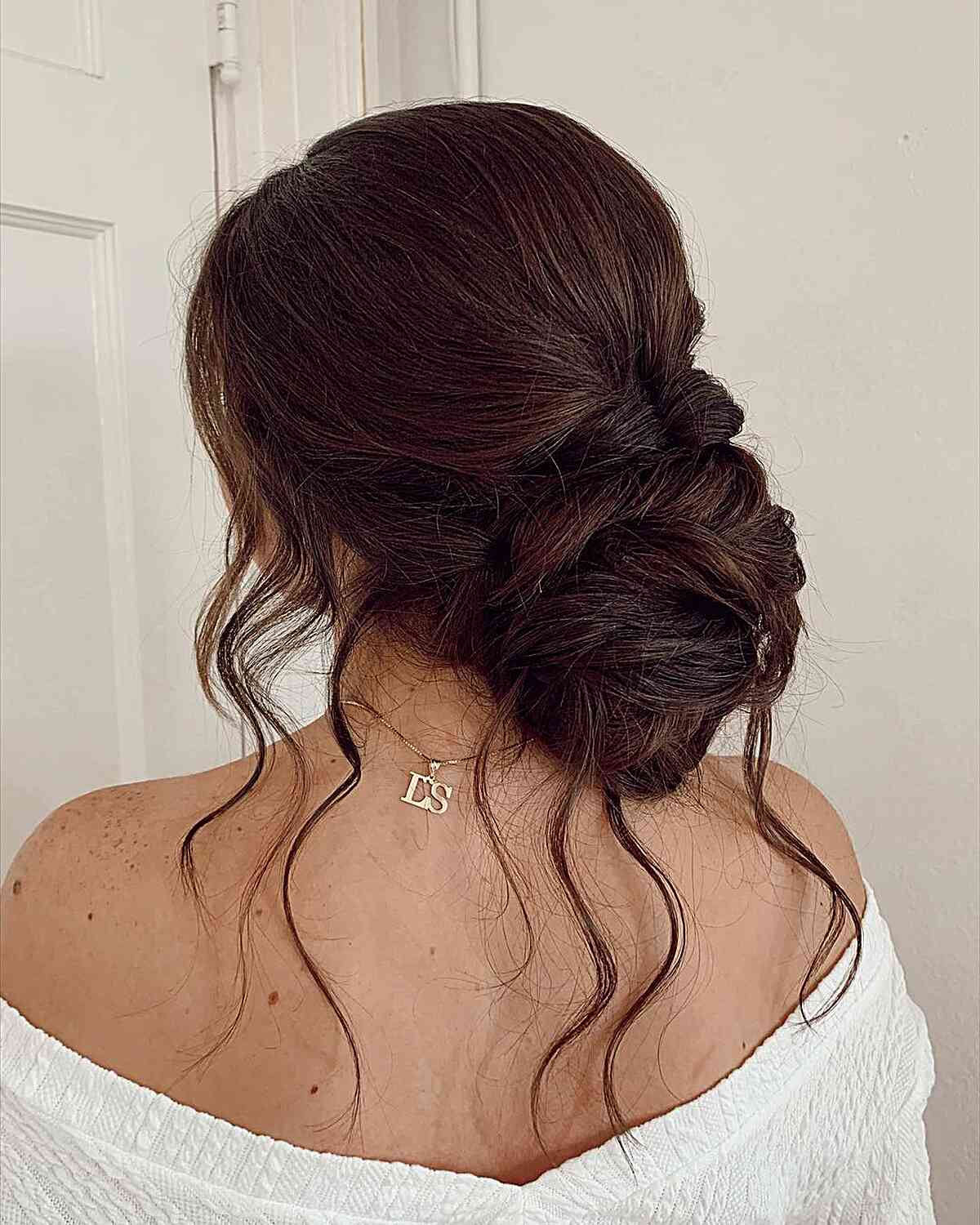 Easy and Edgy Formal Loose Updo