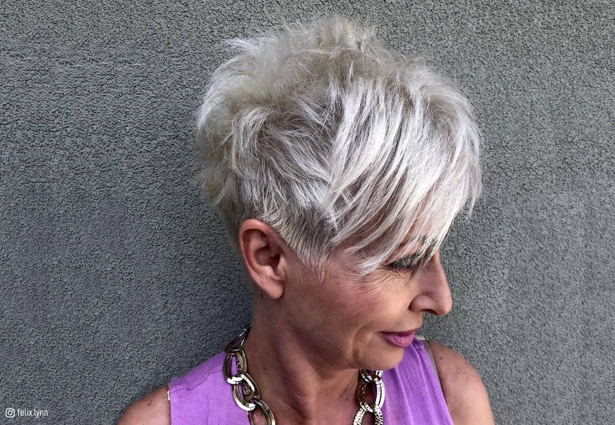 edgy haircuts for older women