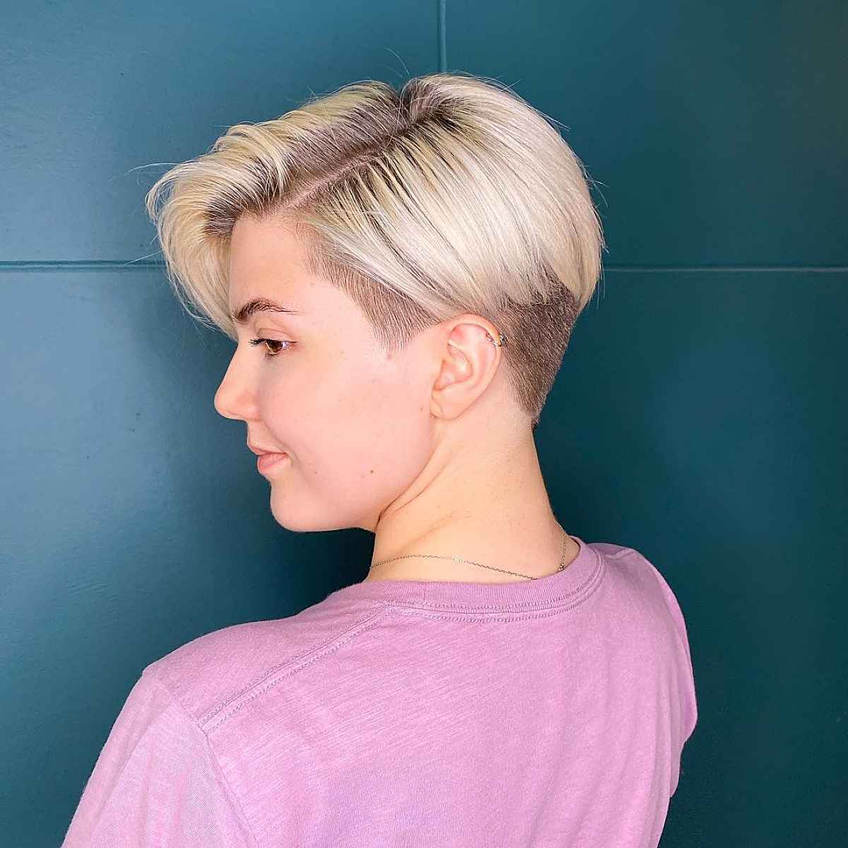 Edgy Pixie Bob with Shaved Undercut