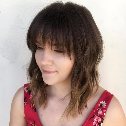 21 Best Long Layered Bob (Layered Lob) Hairstyles in 2019