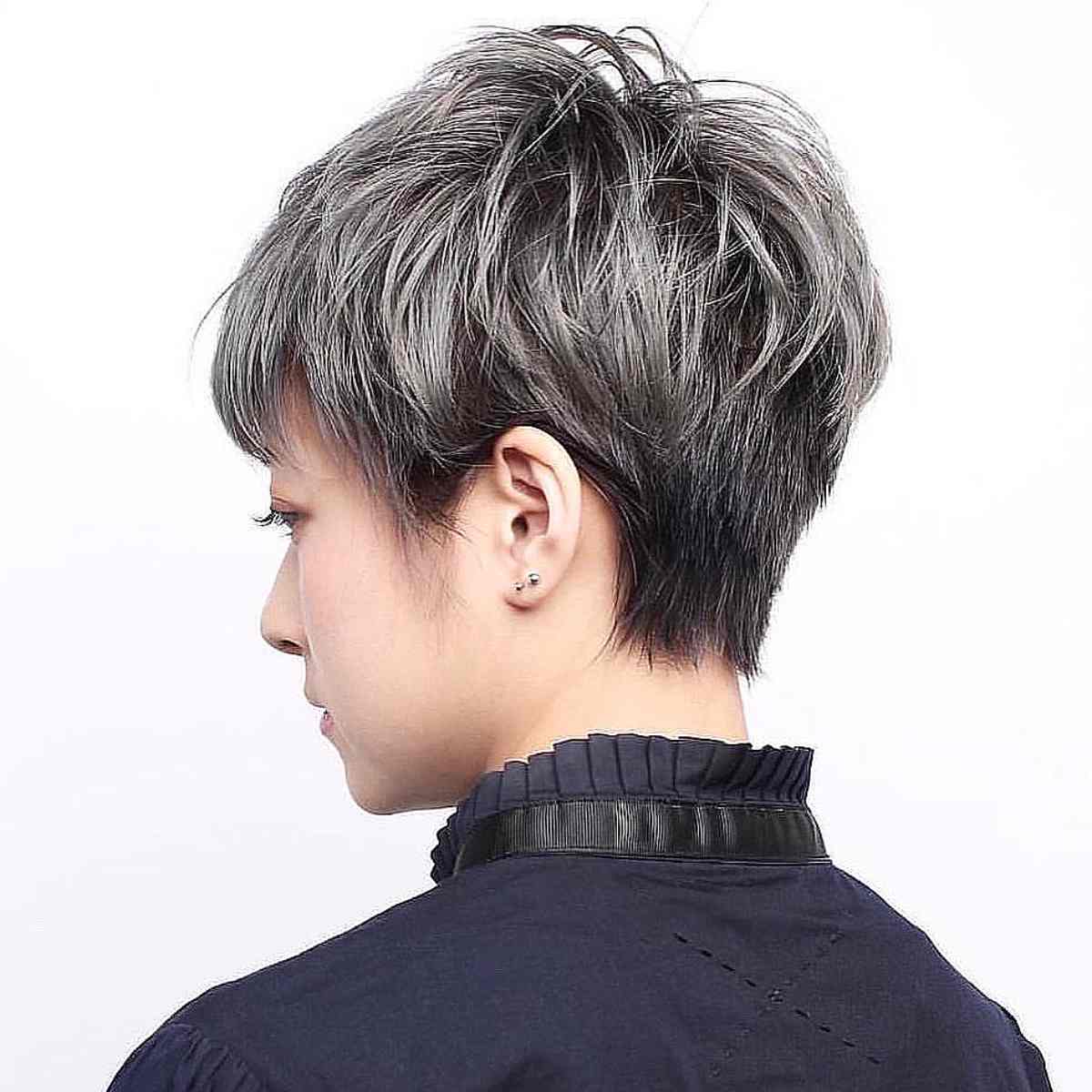 Edgy Spiky Pixie Cut with Piece-y Layers