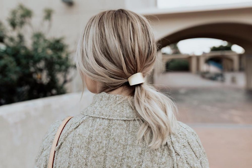 t guide hold the fourth dimension or liberate energy to exercise our pilus Grab Your Hair Ties: 28 Incredibly Cute Ponytails