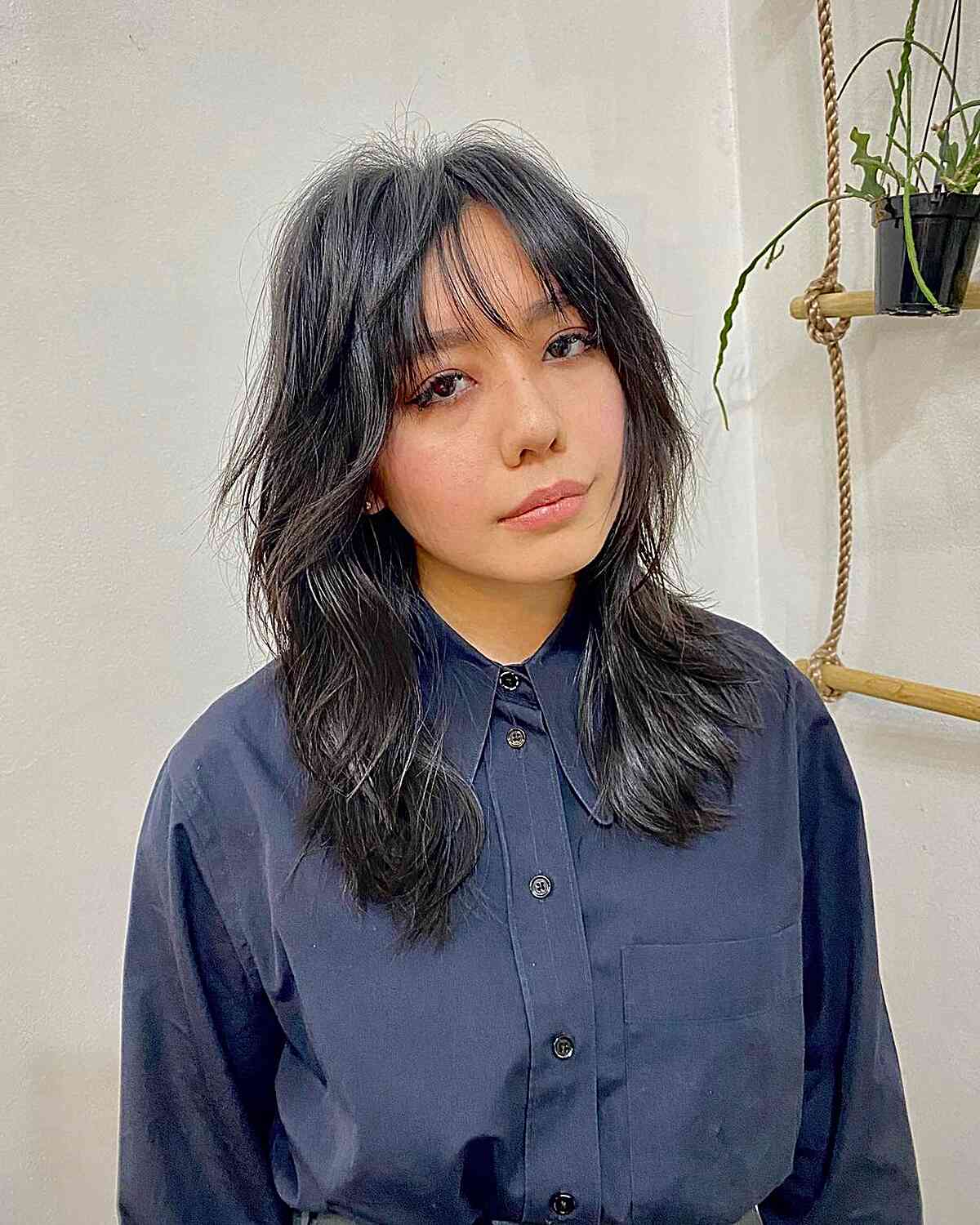 Effortless Loose Waves and Layers and Bangs
