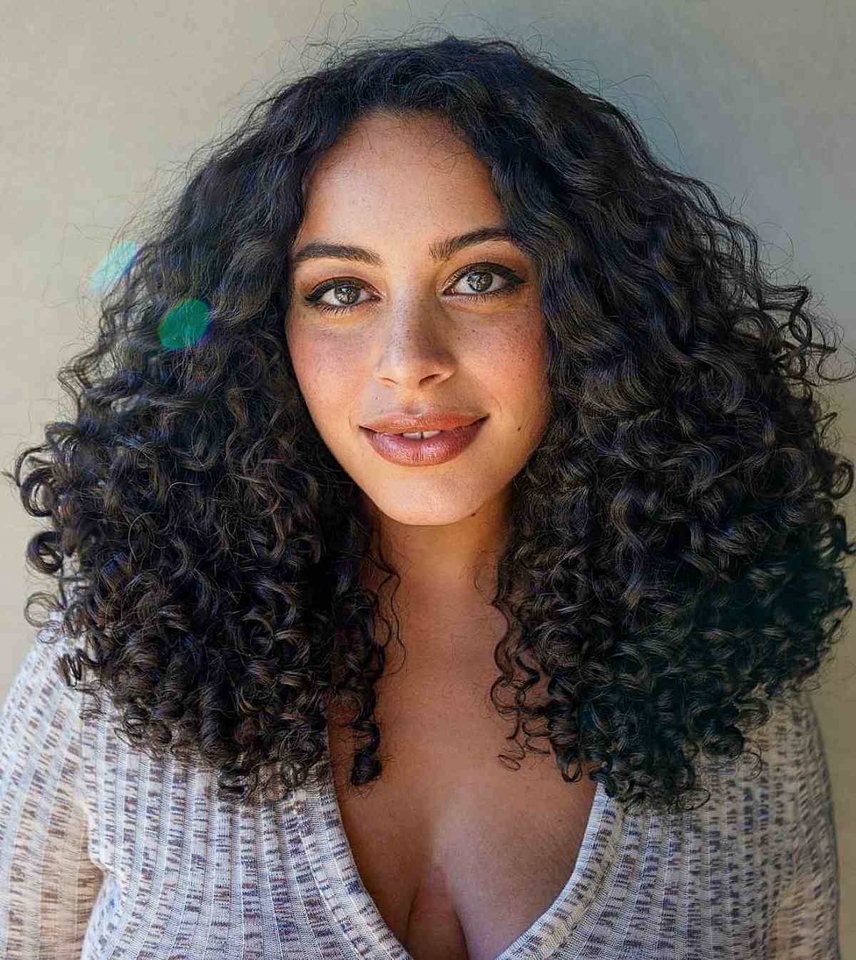 Effortless Natural Curls for Medium-Length Hair