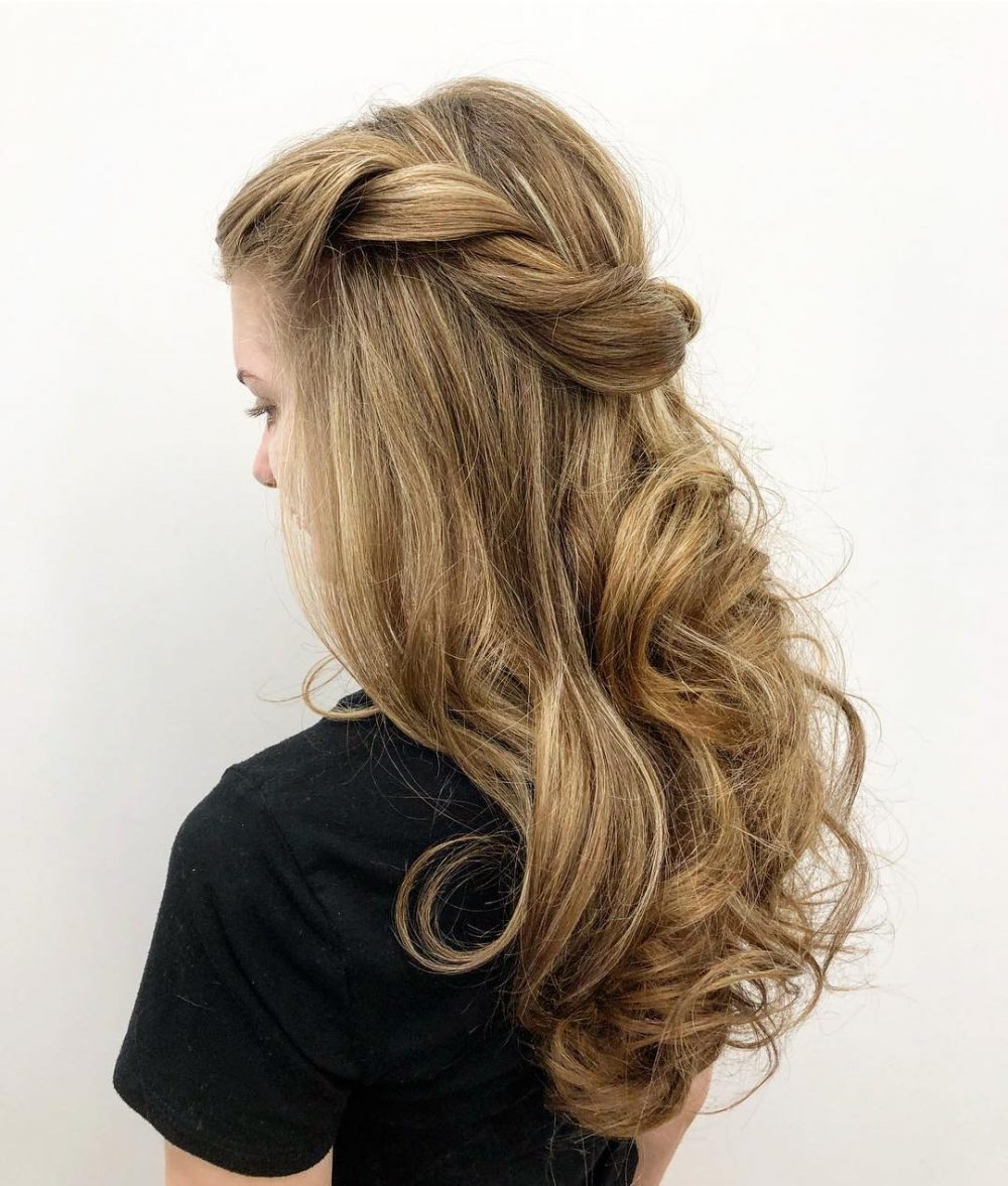 Effortlessly Boho Chic hairstyle
