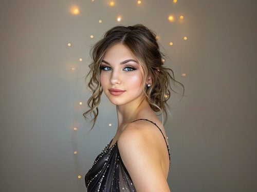 Elegant prom hairstyles