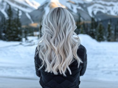 Enchanting winter hair colors