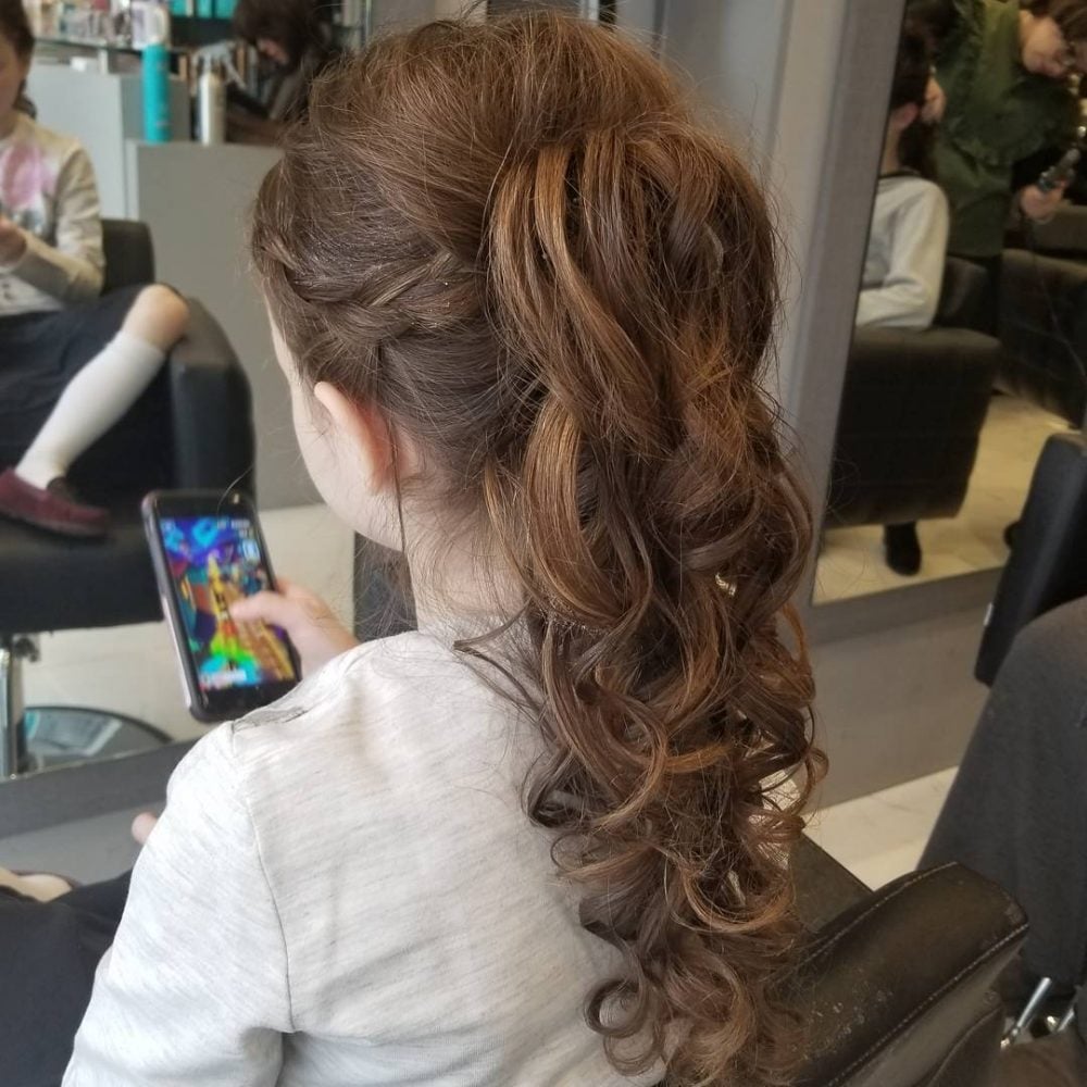 Evening Pony Style hairstyle