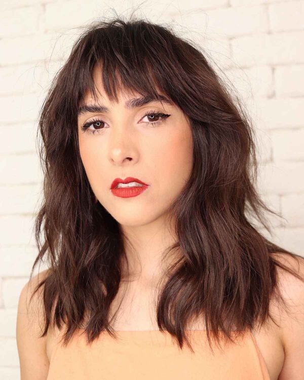 32 Trendiest Long Shaggy Bob Haircuts For Carefree Women 