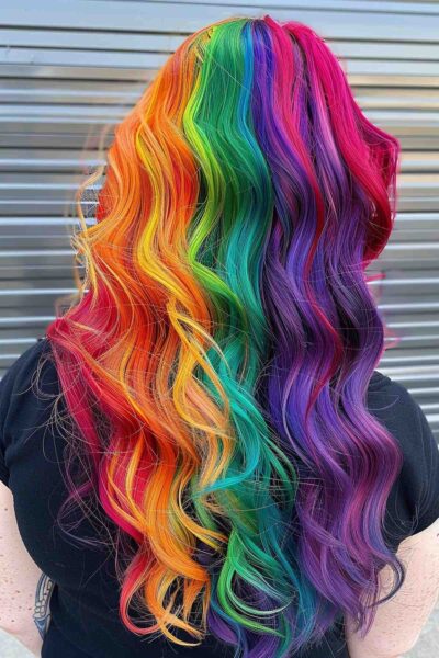 82 Photos of Rainbow Hair Ideas to Consider for 2024