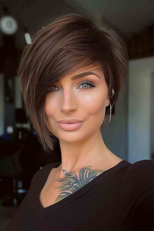 Try These Asymmetrical Bob Haircuts for an Edgier Style in 2024