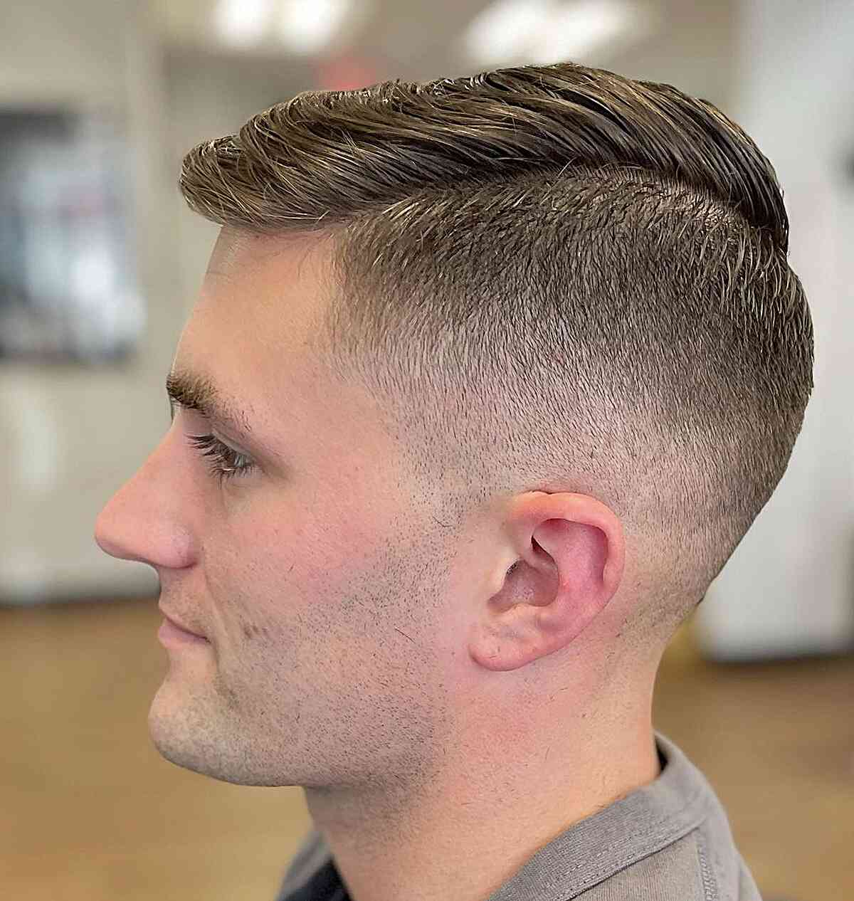 Bold Fade with a Combover