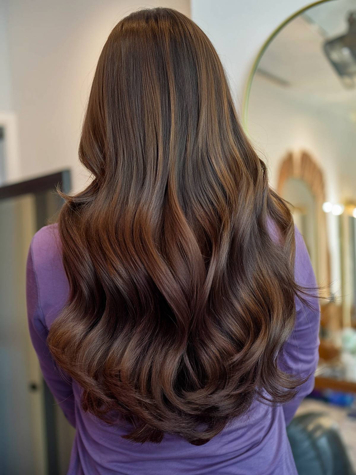 Fall hair color for brunettes