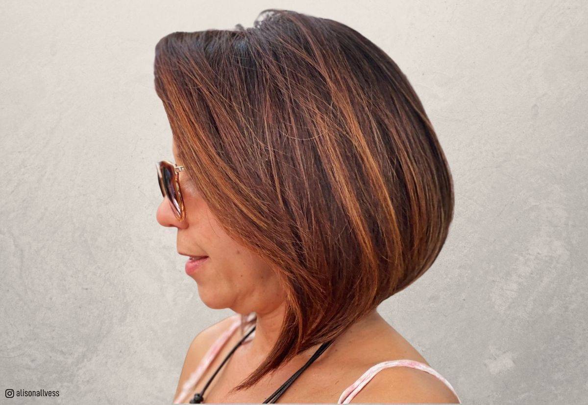 Fall hair colors for women over 40