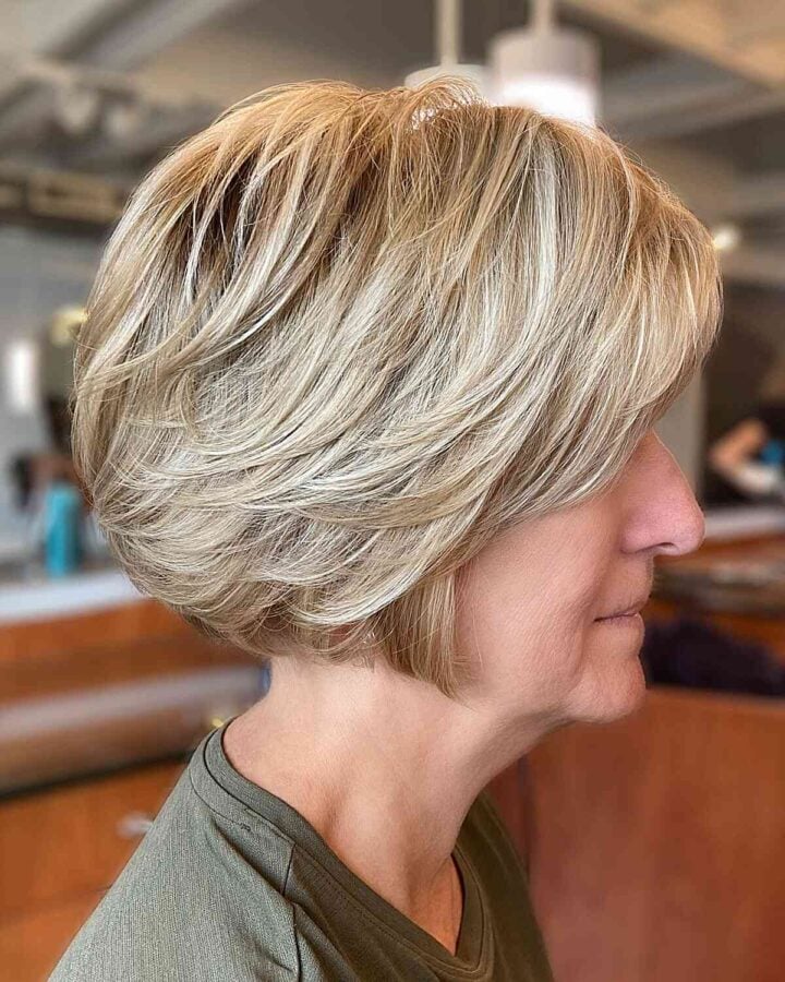 100+ Short Haircuts for Older Women in 2024