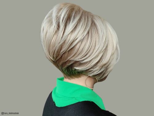 Feathered haircuts for women