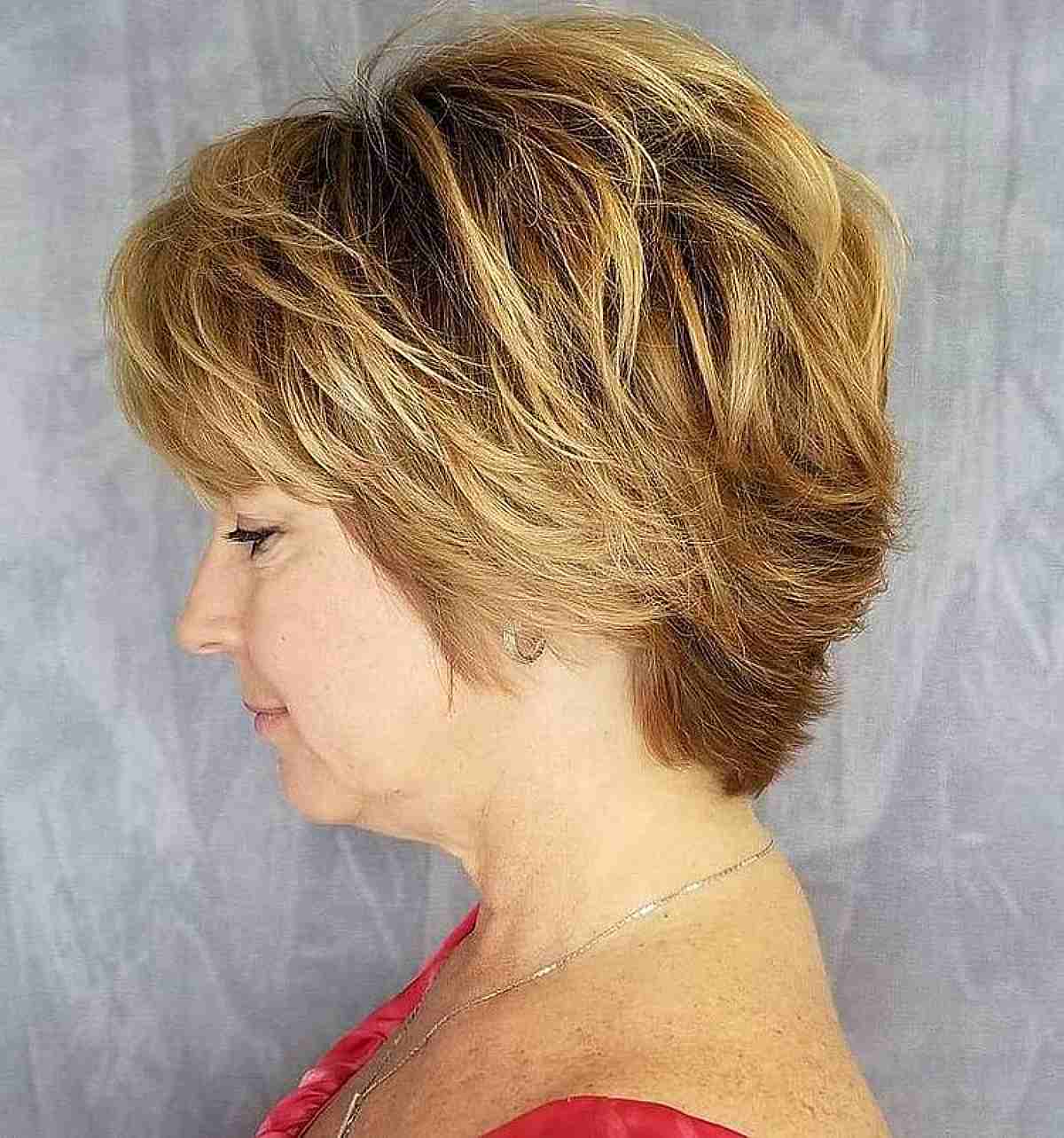 Feathered Pixie Bob for Women Over 50