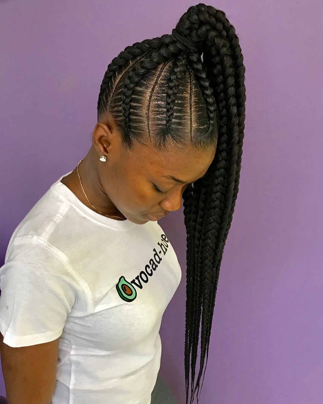 18 Hottest Braided Ponytail Hairstyles for Black Women