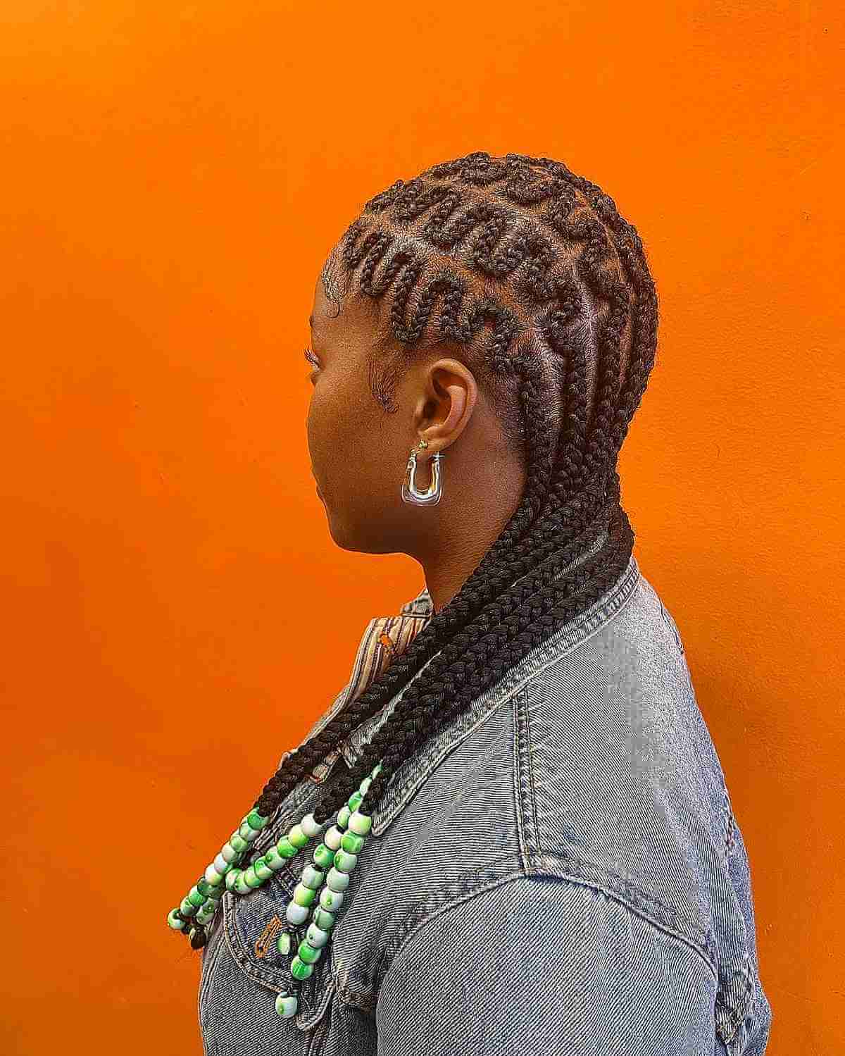 Feed-in Designer Braids for Black Women