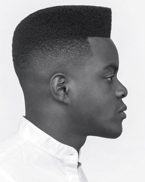 Flat top line up with Line Up and High Skin Fade