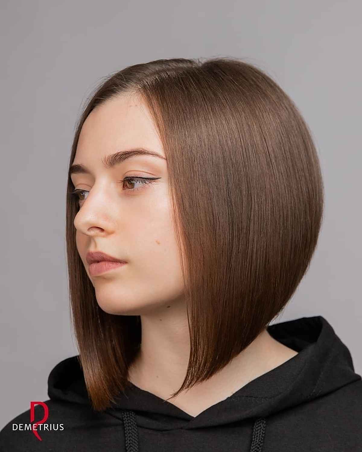 Inverted Cut Flattering for Fine Hair