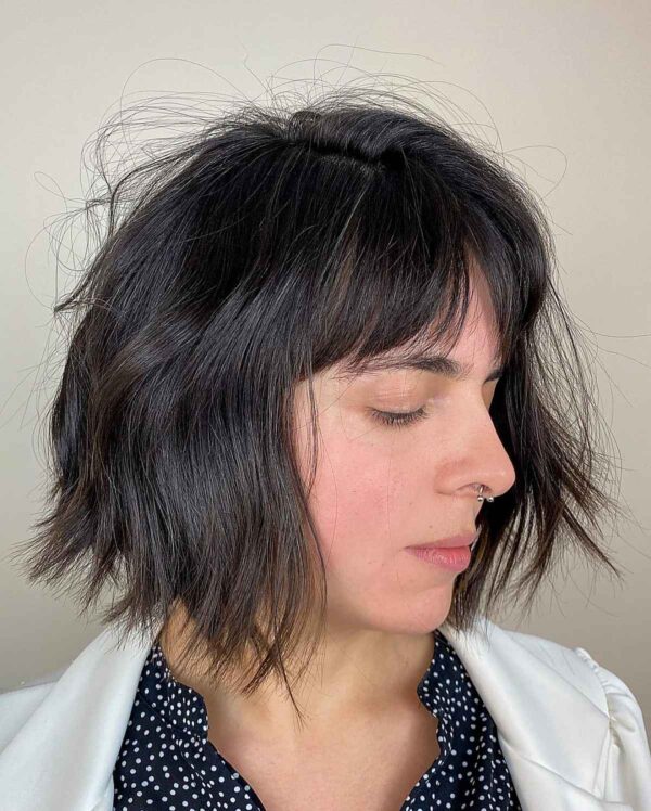 16 Cutest Chin-Length Layered Bobs for a Fresh, Short Look