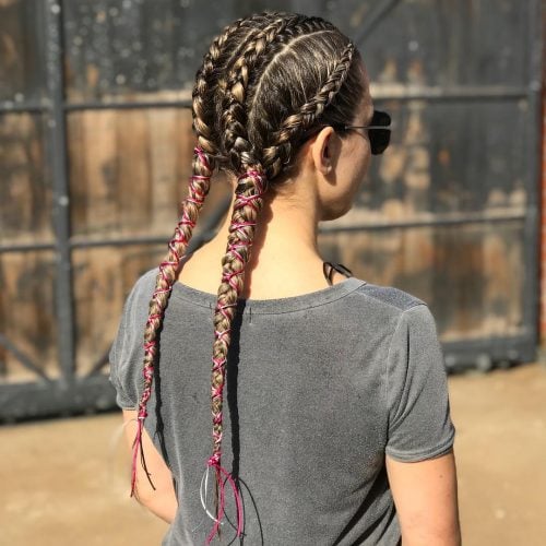 29 Hottest Feed In Braids To Try In 2021