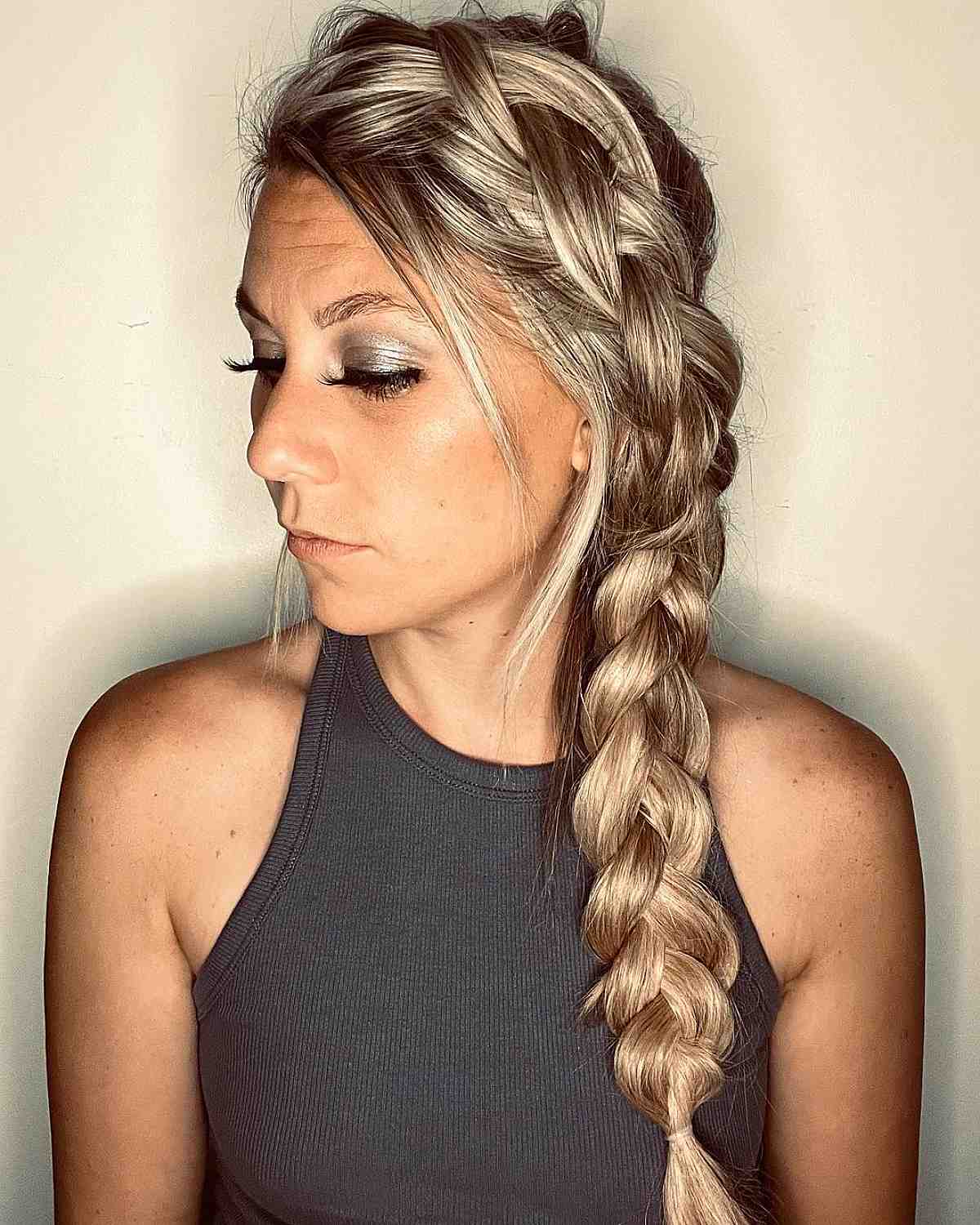 French Braids for Bridesmaids