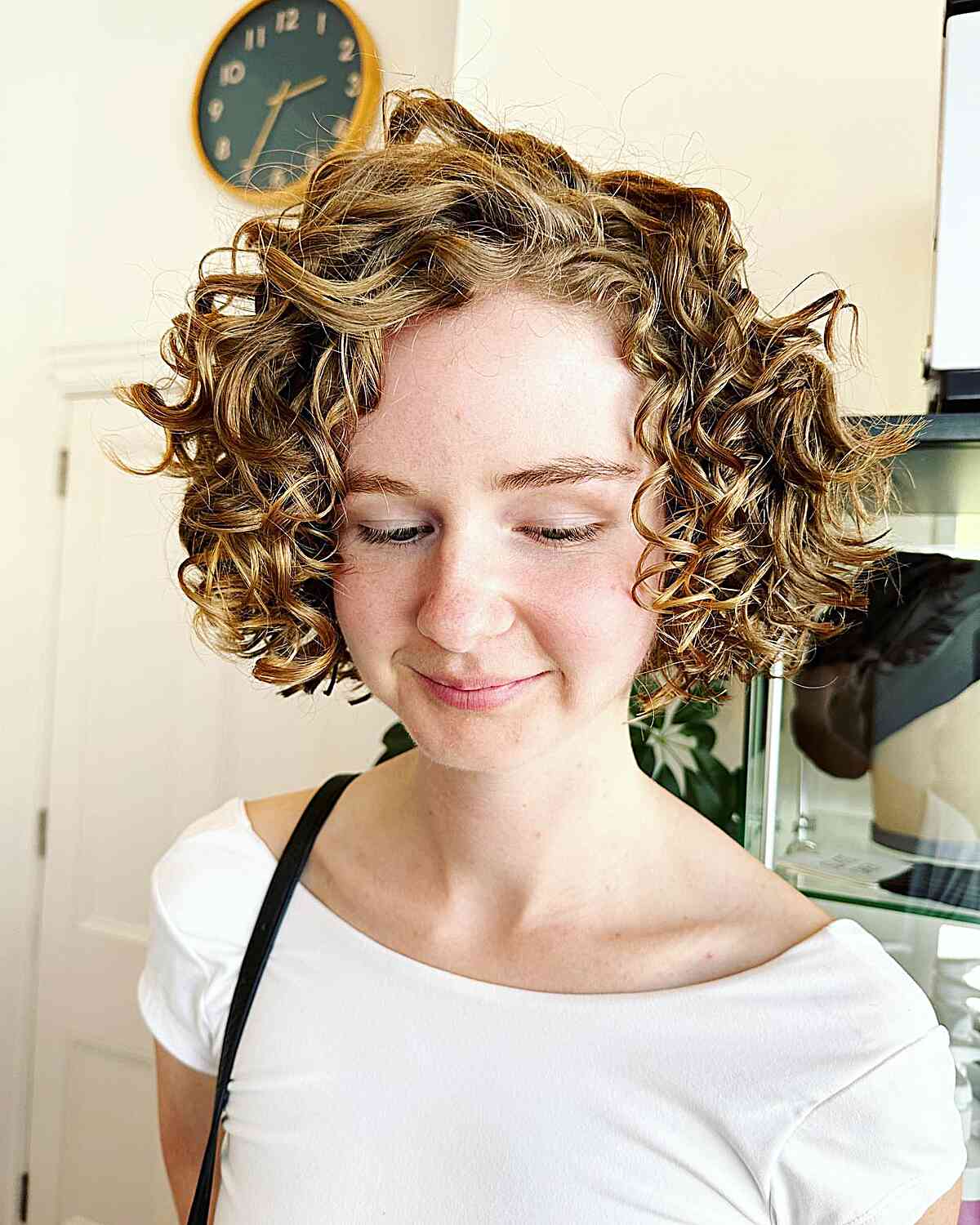 Fresh Curly Stacked Bobs