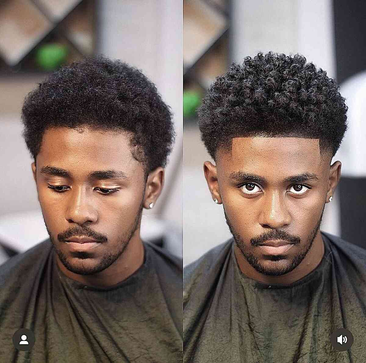 Fresh Line Up with an Afro for Black Dudes