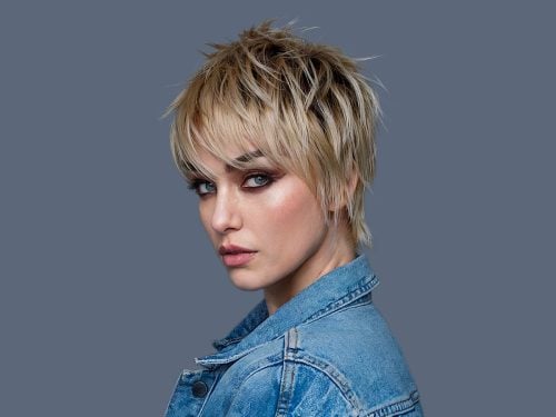 Funky pixie cut hairstyles with bold texture and edgy details