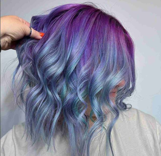 30 Incredible Ways to Get Galaxy Hair in 2024 (Photos)