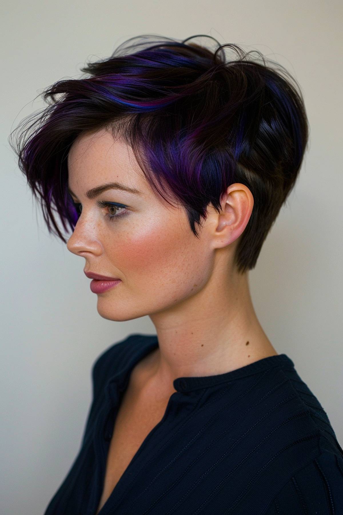 galaxy-inspired comet cut