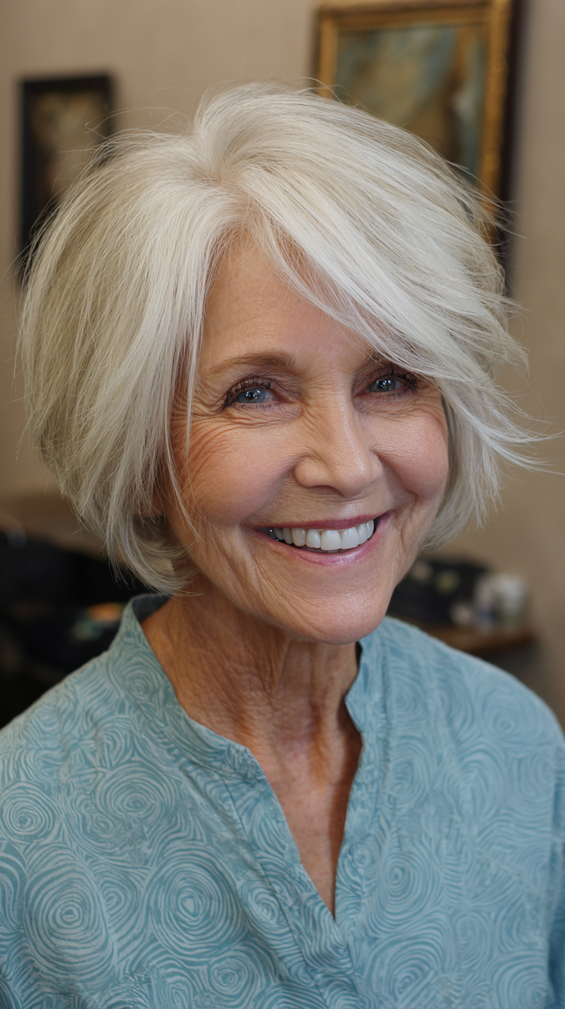 Chic Short Spiky Bob with Effortless Texture