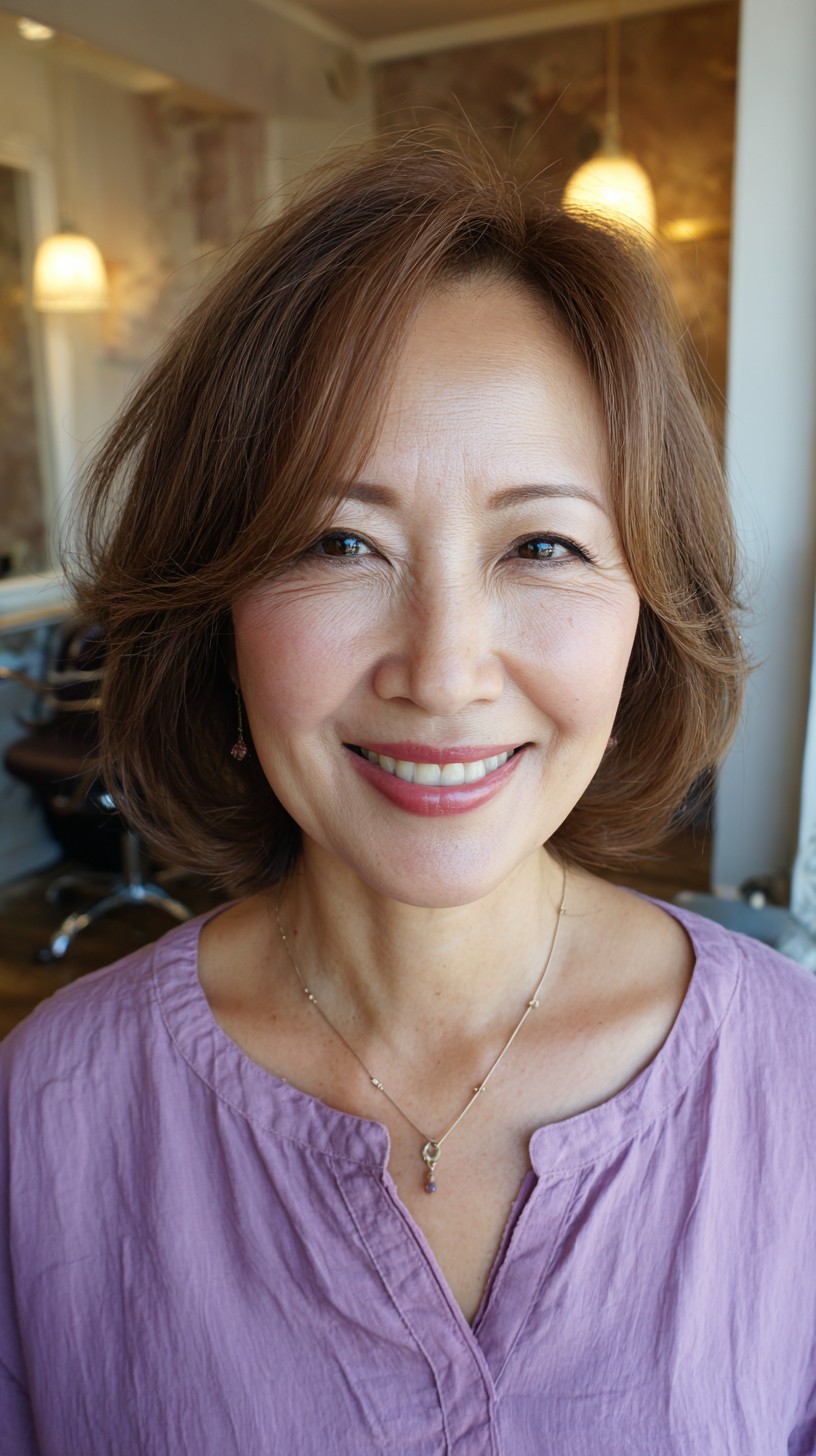 Polished Copper Bob with Natural Movement