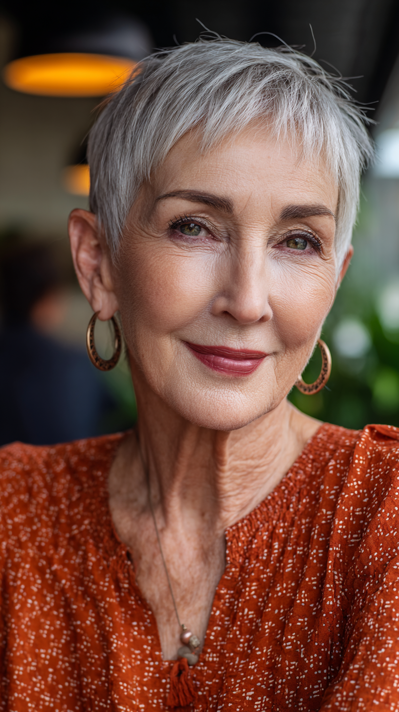 Stylish Textured Micro Pixie Cut with Soft Layers