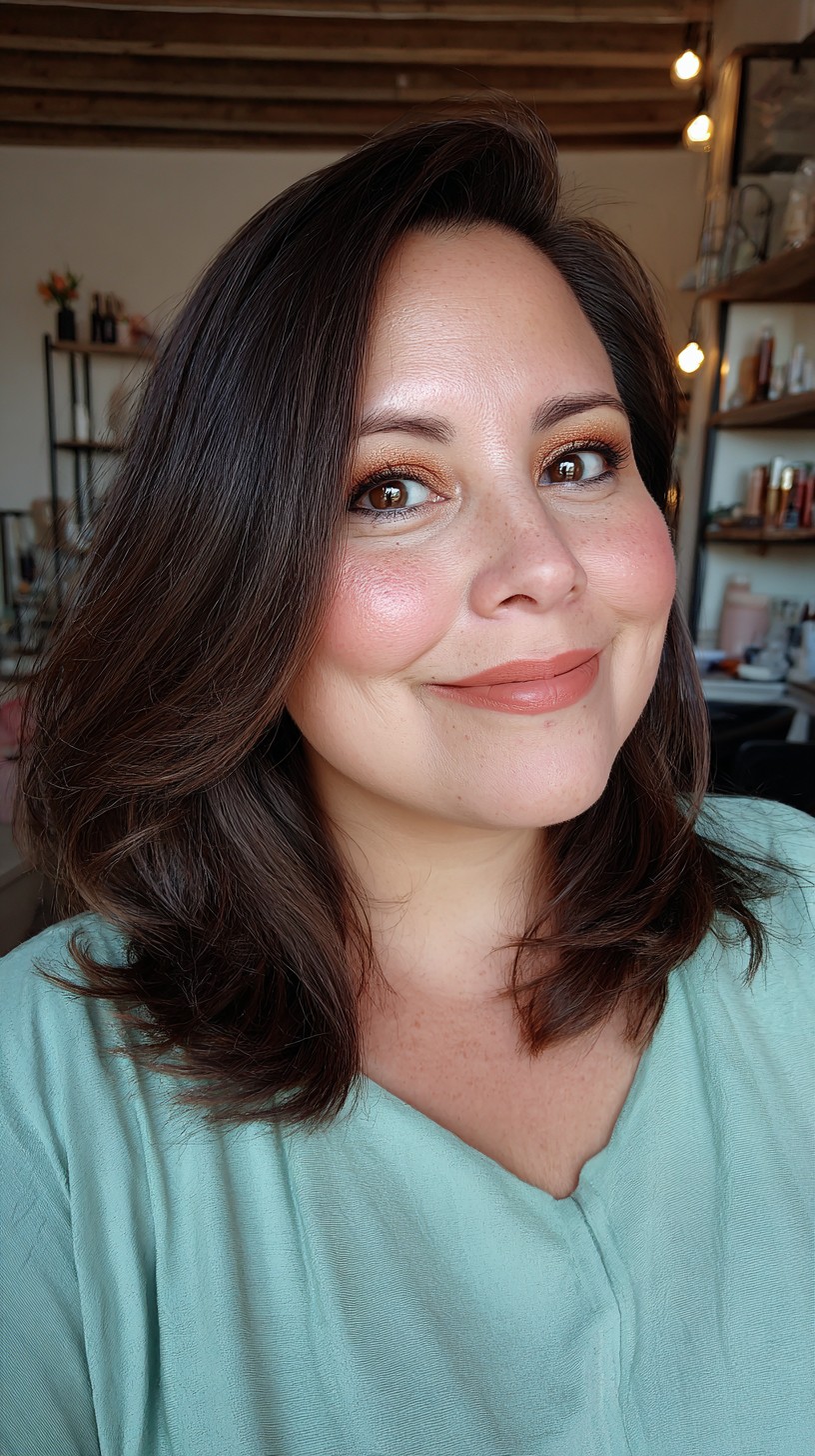 Rich Espresso Layers for Full Faces