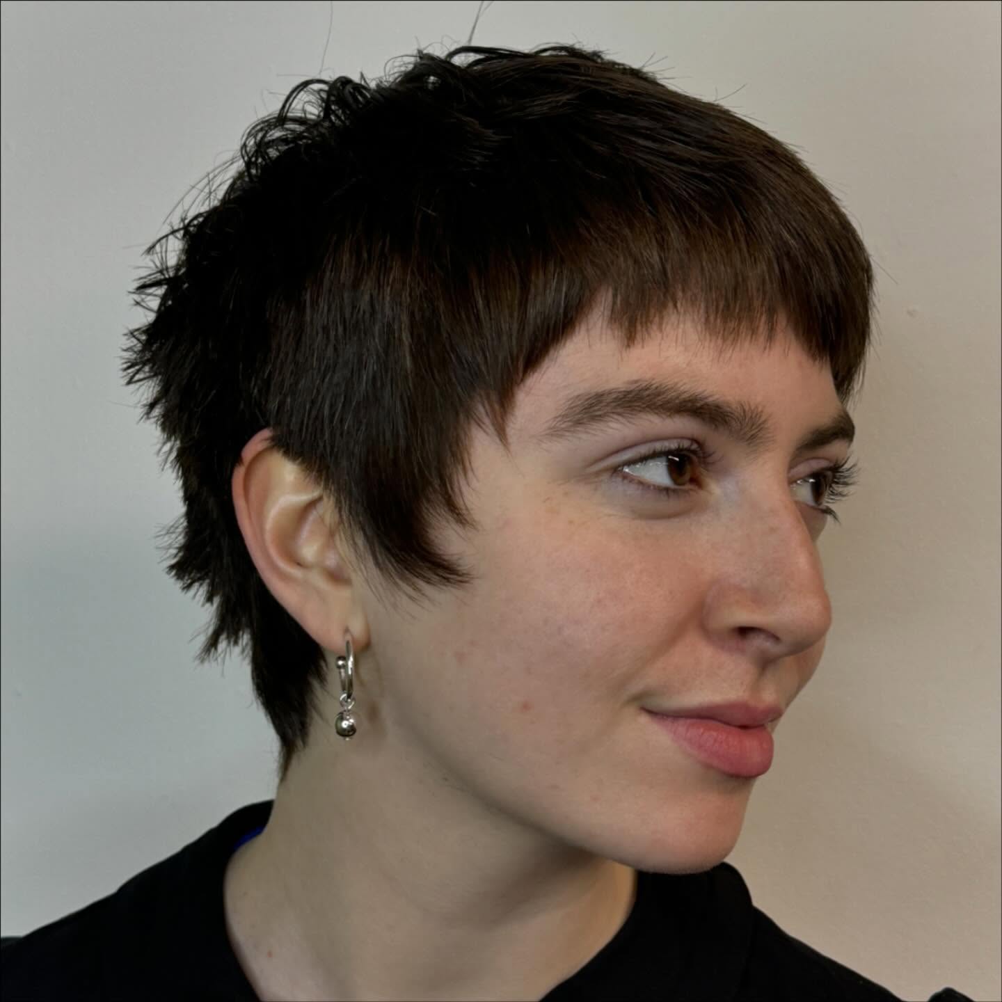 Dynamic Short Textured Pixie with Tapered Sides